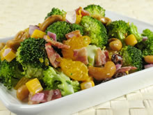 broccolisalade met sinaasappel