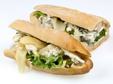 broodje gorgonzola peer