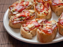 broodje met serranoham