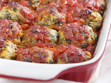 gehaktballen met cheddar