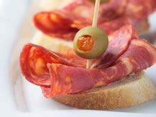 hapje met chorizo