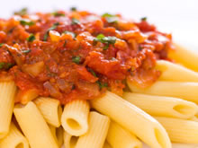 pasta arrabiata