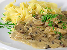 pasta champignonsaus