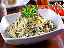 spaghetti met andijvie